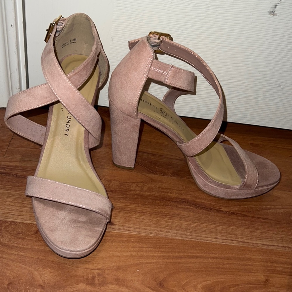 Strappy heels